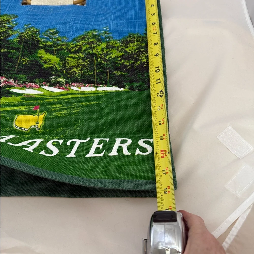 Masters Green and Blue Tote Bag - Picture 3 of 9